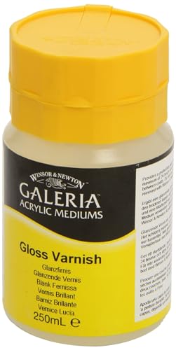 Winsor & Newton Galeria Acrylic Gloss Varnish, 8.4-oz (250ml) Jar - color: Gloss Varnish, style: 8.4-oz