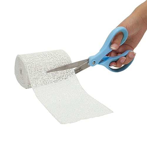 Bright Creations Plaster Cloth Rolls - Plaster of Paris Bandages & Gauze for Sculpting, Belly Casting, Paper Mache & Art - 4 in x 15 Ft Each, Pack of 12