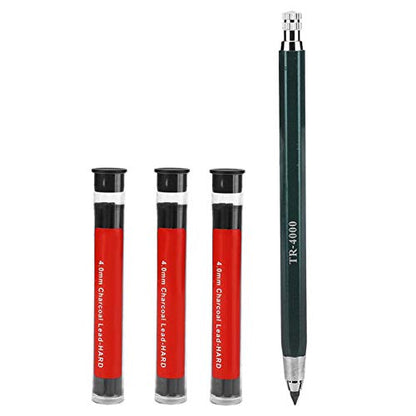 Joyzan 4mm Metal Mechanical Pencil Set, Artist Drafting Automatic Pencil