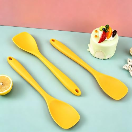 Silicone Spatulas Set of 5 Spatula Mixing Tool - color: 5Pcs MIX colors