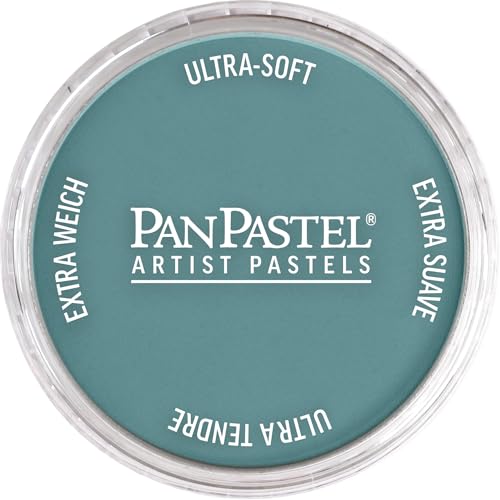 PanPastel Artist Pastels by GOLDEN, Turquoise Shade, 62 mm Pan - color: Turquoise Shade, size: 1 Count (Pack of 1)