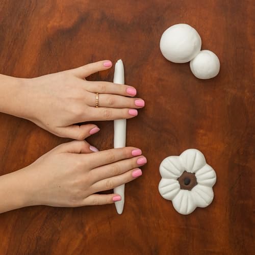 White Air Dry Foam Clay for Kids - 3.3 Pounds Soft Bulk Modeling Clay with Carrying Case & Airtight Zip-Seal Bags - Perfect for Arts & Crafts, Molding, Slime, Cosplay Armor | No-Mess, Non-Stick