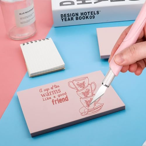 6 Pack 4"x6" Pale Pink Rubber Stamp Carving Blocks Rubber Carved Brick for Stamp Soft Rubber Crafts and DIY Craft Project - style: 4"x6"