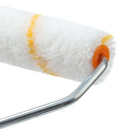 Bates- Paint Tray Set, Paint Roller Kit, 5 pcs, 4 Inch Blue Tray & Frame, Small Paint Roller Set for House Painting Supplies - style: Blue Microfiber 4", 5 pcs