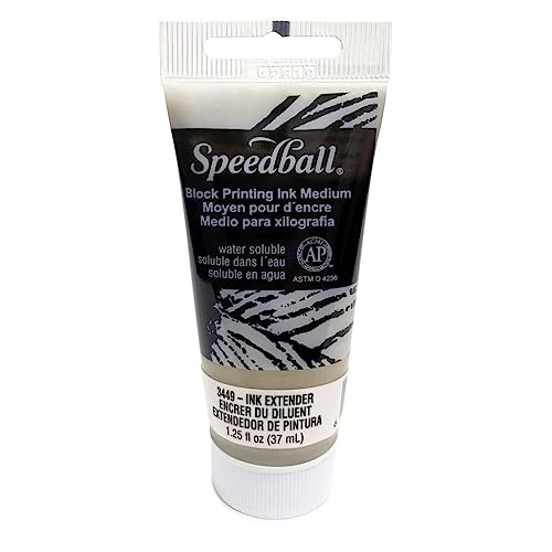 Speedball 3449 Ink Extender For Water-Soluble Block Printing Inks AP Certified 1.25 FL OZ