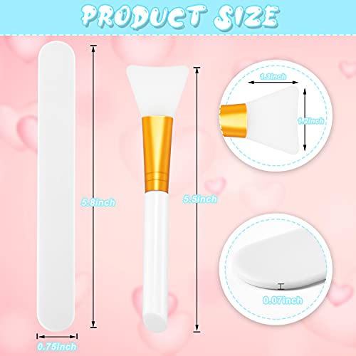 15 Pieces Reusable Stir Sticks Sets Include 12 Pieces Resin Stirring Makeup Sticks and 3 Pieces Silicone Epoxy Brushes for Mixing Resin Epoxy Liquid Facial Cover Paint Making DIY(Black, White) - color: Black, White