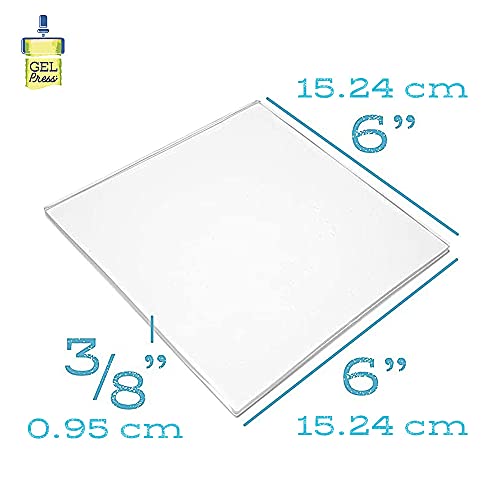 Gel Press Monoprinting Gelli Plate - (Size: 6" X 6") - 10800 - size: 6" x 6"