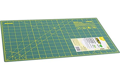 OLFA 6x8" Self-Healing Rotary Cutting Mat (RM-6x8) - Double-Sided, Green