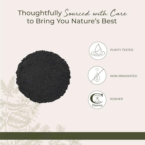 Starwest Botanicals Activated Hardwood Charcoal Powder - 4 oz Bag | Use for Teeth Whitening, Face Masks, Skin Care, & Cleaning, Food Grade as a Processing Aid, Certified Kosher - size: 4 Ounce (Pack of 1)
