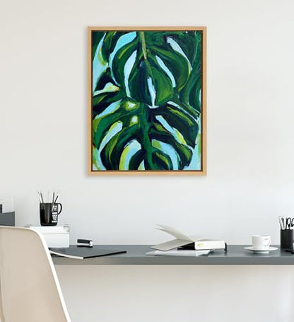 Kate and Laurel Sylvie Blank Framed Canvas Wall Art, 16x20 Natural, Modern Empty Canvas for Paint-Your-Own Art, Ready to Paint Premium Canvas Already Framed - color: Sylvie Natural