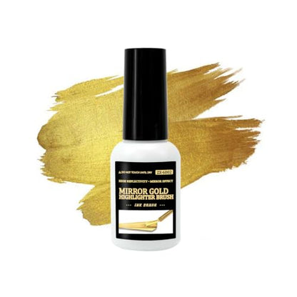 High Gloss Liquid Metallic Gold Acrylic Paint,Mirror-Like Shine for Crafts,20ml - color: Gold