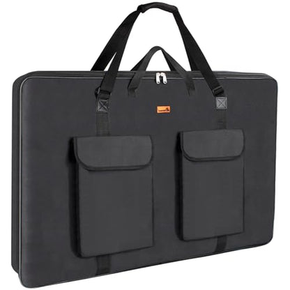 TreochtFUN Art Portfolio Case 24 X 36, Portfolio Bag Soft Water Resistant - size: 24 x 36