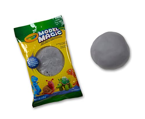 Crayola Model Magic in Gray, Modeling Clay Alternative, 4oz - color: Multicolored