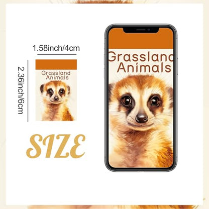12 Sets 600 Sheets Washi Stickers Book for Journaling, Jungle Animal Sticker, Wild Zoo Sea Animal Aesthetic Scrapbook Dinosaur Sticker Set for Bullet Journal Card Craft Gift Rewards for Kid Notebook - style: Animal Style
