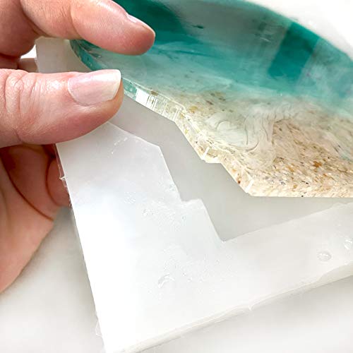 Silicone Mold Making Kit Liquid Silicone Rubber Bubble Free Translucent Clear Mold Making Silicone-Mixing Ratio 1:1-Molding Silicone for Resin Molds, Silicone Molds DIY (4kg/Gallon Kit) - size: 4kg Kit