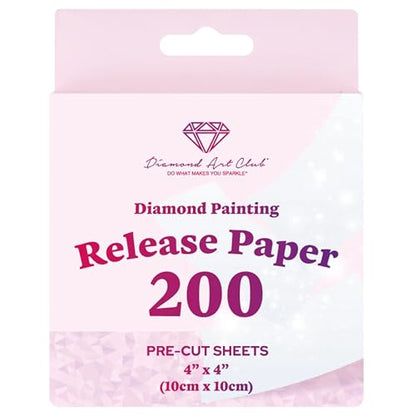 DIAMOND ART CLUB 200-Piece Diamond Painting Release Paper Pack