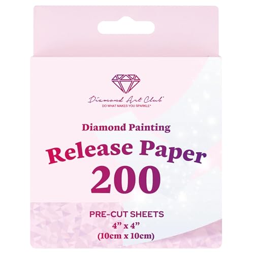 DIAMOND ART CLUB 200-Piece Diamond Painting Release Paper Pack