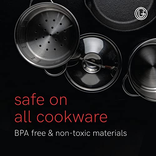 UpGood Silicone Spatula Set 600°F - High Heat Resistant Nonstick, Small and Large Kitchen Spatulas - Flexible BPA Free Professional Grade Cookware - Utensils for Cooking, Baking, Mixing(4 Pcs, Black) - color: Black, size: 4 Piece Set
