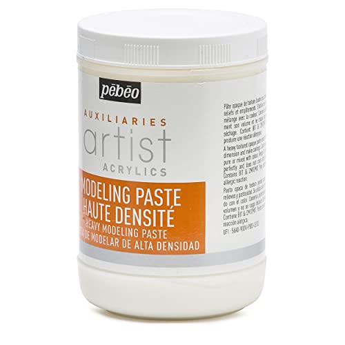 Artist Acrylics Auxiliaries Heavy Modeling Paste, 1-Liter