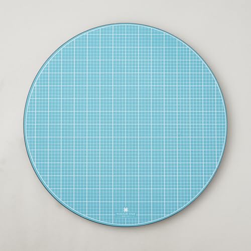 Missouri Star 16" Rotating Self-Healing Cutting Mat – 360° Swivel Quilting Mat for Layer Cakes, Trimming, Squaring & Fussy Cutting