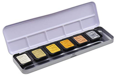 Finetech Pearl Cent Color Premium F7001 Antique Tone 610608 Set of 6 - style: Antique Tone