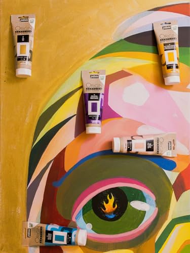 PEBEO Origin Acrylics 120ml Matte Acrylic Paint, Pink Beige | Soft rosy neutral for portrait warmth and quiet palettes - matte high-viscosity acrylic that holds its texture. - color: Pink Beige