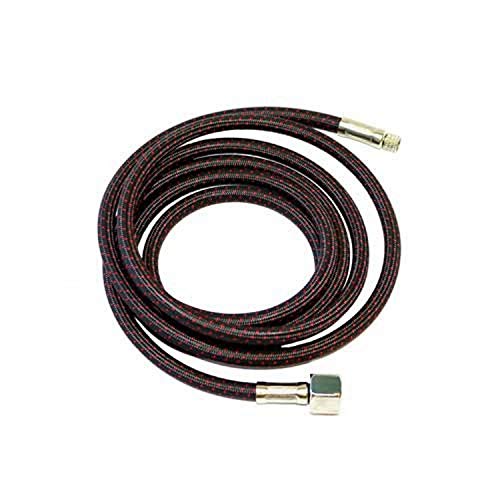 Paasche Airbrush 50-Foot Nylon Braided Air Hose (A-1/8-50) - size: 50' Nylon Braided Air Hose