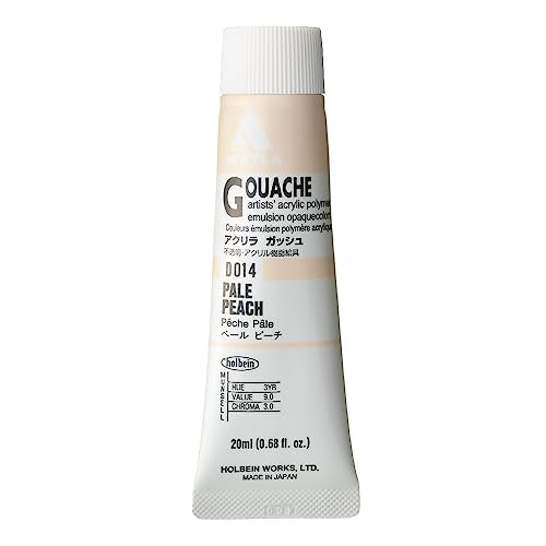 Holbein Acryla Gouache 20ml Pale Peach