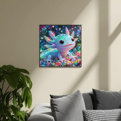 Diamond Painting Kits for Adults, Colorful Glittering Axolotl Diamond Art - color: KM769-1