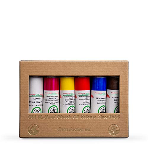 Old Holland : Classic Oil : Intro Set of 6 x 18ml Tubes Oil Colours