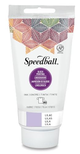 Speedball Fabric Block Printing Ink, 2.5-Ounce, Lilac