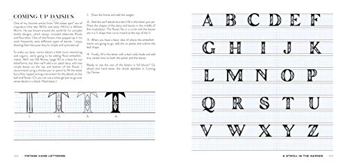 Vintage Hand Lettering: Create Beautiful Fonts with Old Time Flourish