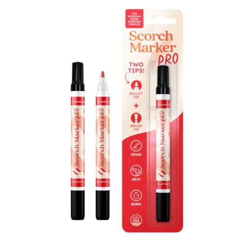 Scorch Marker Pro 3 Pack, Wood Burning Pens for Crafts, Heat Activated - size: 3 Pack