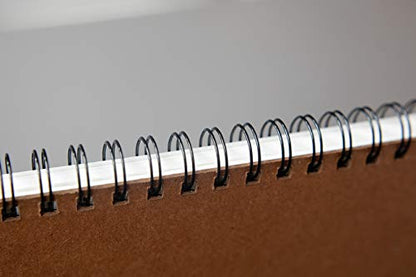 Strathmore 400 Series Sketch Pad, Recycled Paper, 11x14 inch, 100 Sheets - Artist Sketchbook for Drawing, Illustration, Art Class Students - size: 11x14