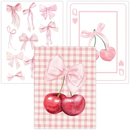 Axquilon 3 Pack Pink Bows Diamond Art Kits for Adults 12x16 inch | Diamond Painting Kits for Adults Beginner, DIY 5D Full Drill Gem Art for Home Wall Decor - color: 3-Pack Pink Bows