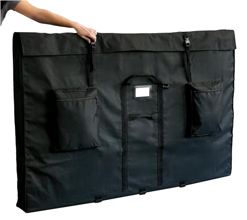 X-Port Professional Expandable Art Portfolio Case (41" x 61") Oversized for Art, Foam Boards, Marketing Displays, Trial Exhibits, Advertising Signage, Product Samples, or Flat Screen TV's/Monitors - size: 41 x 61 inch