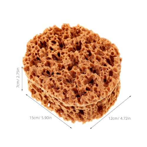 UPKOCH Reusable Natural Sea Sponge Painting Tool 5.90X4.72X2.75In Texturing Sponge for Wall Art Decorative Crafts and DIY Painting Projects