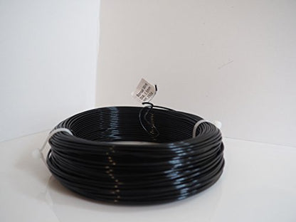 Anodized Aluminum 1.5mm Bonsai Training Wire 250g Large Roll (170 feet) - Choose Your Size and Color (1.5mm, Black) - color: Black, size: 1.5mm