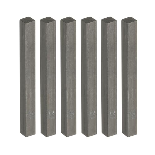PATIKIL Compressed Charcoal Sticks, 12 Pack 2H Grade Art Supplies Sketch Square Stick for Artist Drawing Sketching Shading Painting, Black