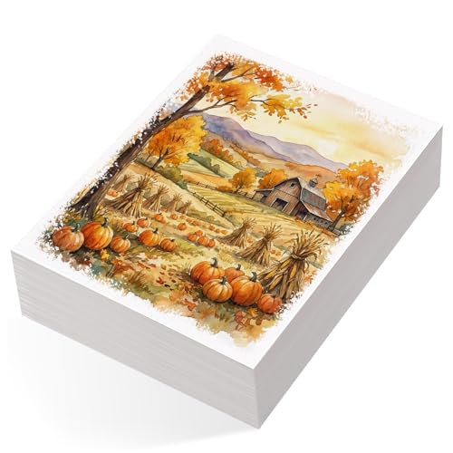 80 Sheets Watercolor Paper, 7 x 10 in, 110 Lb/230 GSM, Cold Press - size: 7 x 10Inch