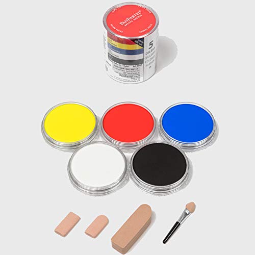 PanPastel Artist Pastels by GOLDEN, Starter Painting Set, 5 Color, Professional Artist Pastels, Unique Pan Format (cake-like) - color: Multicolor, style: Modern Artistic Studio