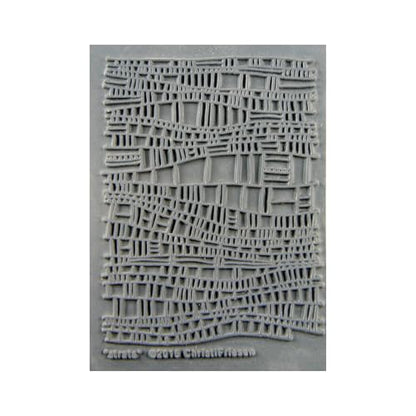 AVES Co Rubber Texture Clay Stamps Strata Texture - Versatile for All Types - style: Strata
