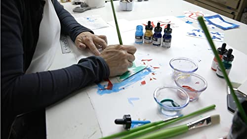 Liquitex Professional Acrylic Ink, 1-fl oz (30ml), Iridescent Color Set, Set of 6 | Ultra Fluid Acrylic, Highly Pigmented, Dye-Free, Non-Fading, Satin Finish, Permanent When Dry, Lightfast - color: Iridescent - Set of 6
