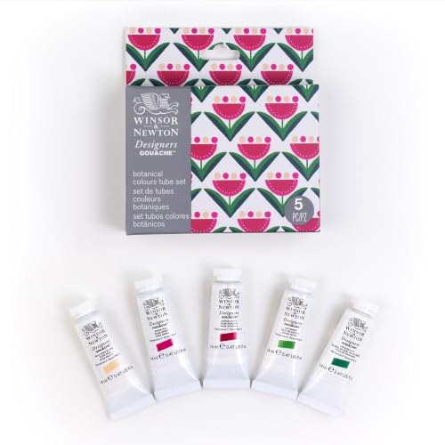 Designers Gouache Botanical Set 5x14ml Tubes