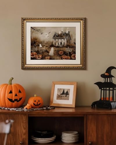 ARPADAMO Halloween Diamond Art Kits for Adults Vintage Spooky Ghost 16x12in - color: DP04085