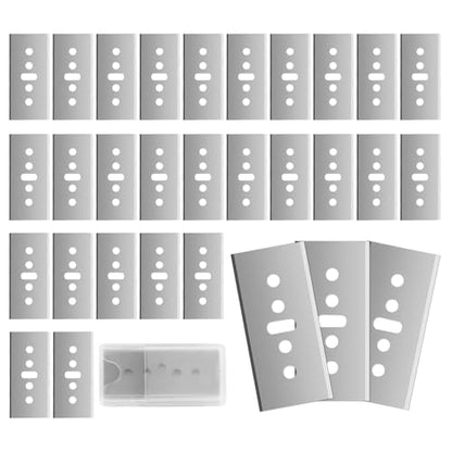 UCEC Utility Knife Blades, 30Pcs Blades for Box Cutter | Box Cutter Replacement Blades for UCEC Utility Knives with Storage Box - color: 30 Pack