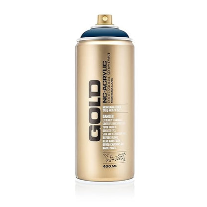 Montana Cans GOLD 400 ml Spray Color, Blue Note, 1 Count (Pack of 1) - color: Blue Note, size: 13.5 Fl Oz (Pack of 1)