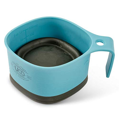 UCO Collapsible Camp Cup for Camping, Backpacking, and Hiking, 12 Ounces - color: Classic Blue