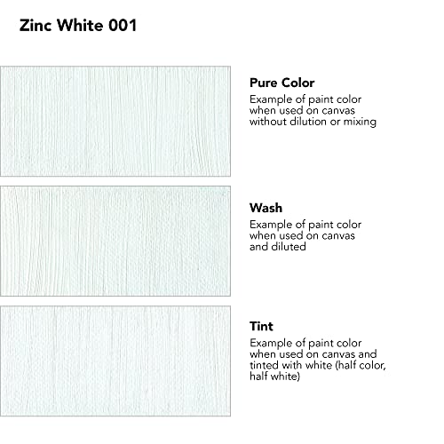 Daler Rowney Georgian Oil Paint Zinc White 225ml Tube - Art Paints for Canvas Paper and More - Oil Painting Supplies for Artists and Students - Artist Oil Paint for Any Skill Set