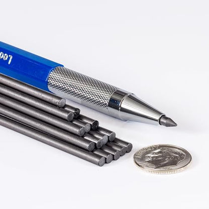 Leda Art Drafting Mechanical Pencil Set 3mm, Built-in Sharpener, 6 Refills - style: Jumbo 3mm